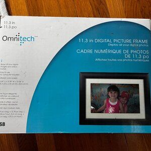 Omnitech 11.3" Digital Photo Frame USB 2.0 Connection New in Box